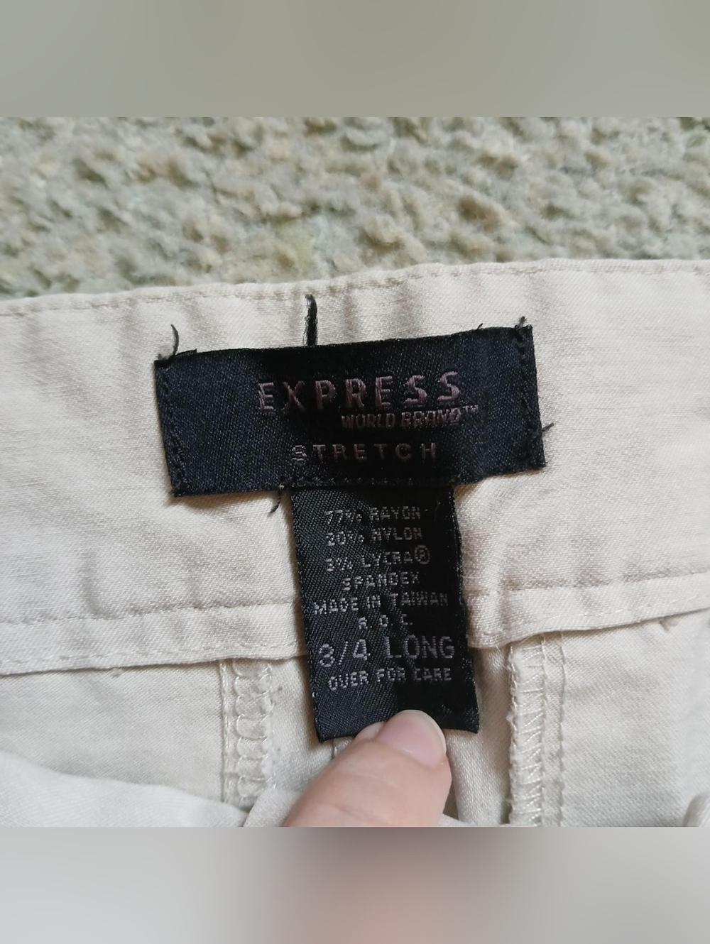 2000s Vintage Express Pants - Picture 2 of 6